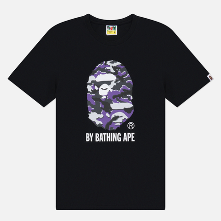 Мужская футболка A Bathing Ape Glitch Woodland Camo By Bathing Ape, цвет чёрный, размер S