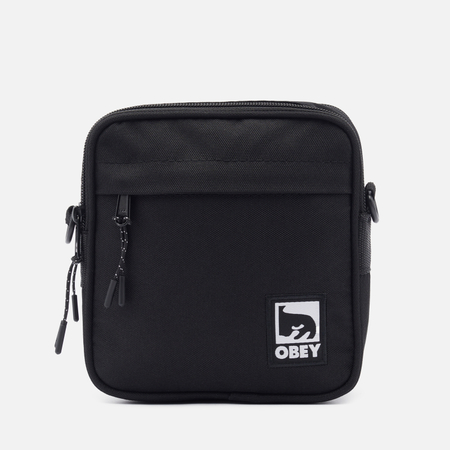 Сумка OBEY Half Eye Crossbody, цвет чёрный