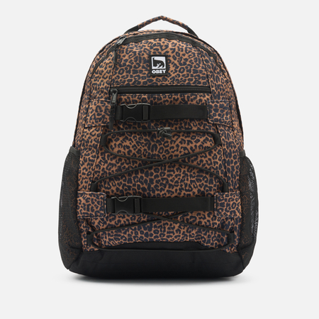 Рюкзак OBEY Commuter, цвет коричневый