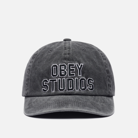 Кепка OBEY Pigment Obey Studios 6 Panel, цвет чёрный