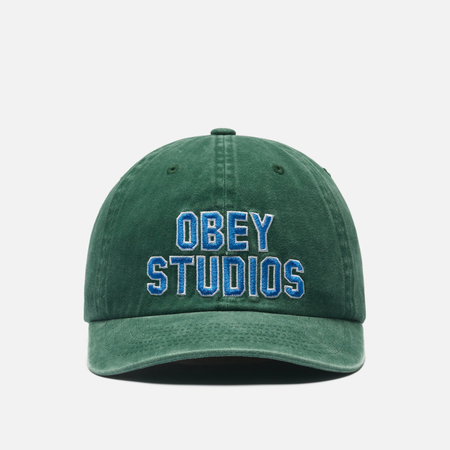 Кепка OBEY Pigment Obey Studios 6 Panel, цвет зелёный