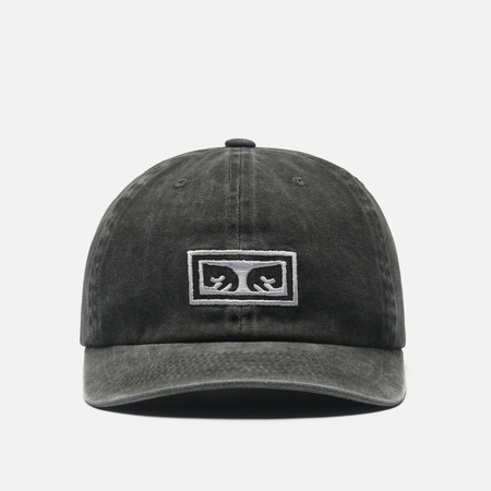Кепка OBEY Pigment Obey Eyes 6 Panel Velcro Back, цвет чёрный
