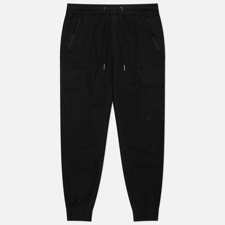 Мужские брюки Alpha Industries Ripstop Jogger, цвет чёрный, размер XL
