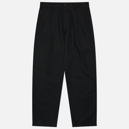 Мужские брюки OBEY Dean Pleated, цвет чёрный, размер 36