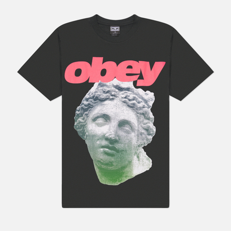 Мужская футболка OBEY Etruscan, цвет чёрный, размер M