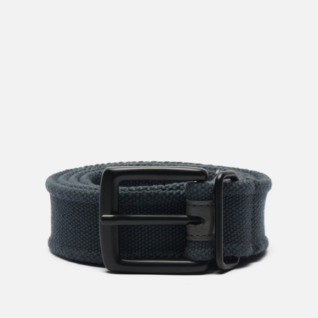 Ремень Evisu Washed Canvas Army, цвет серый