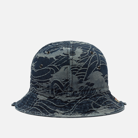 Панама Evisu Heritage Monogram All Over Jacquard, цвет синий
