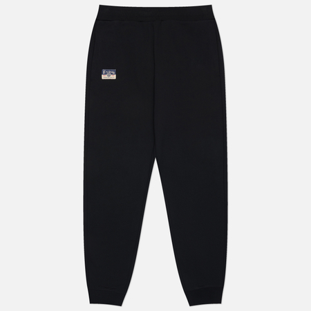Мужские брюки Evisu Heritage Wave Daicock Printed, цвет чёрный, размер XXL