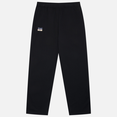 Мужские брюки Evisu Heritage Brocade Patch Pocket, цвет чёрный, размер L