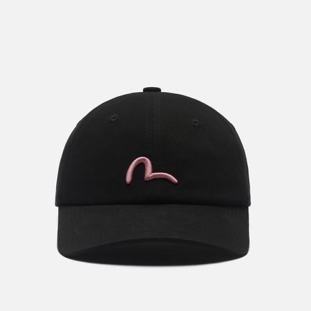 Кепка Evisu Heritage Seagull Embroidery Pink, цвет чёрный