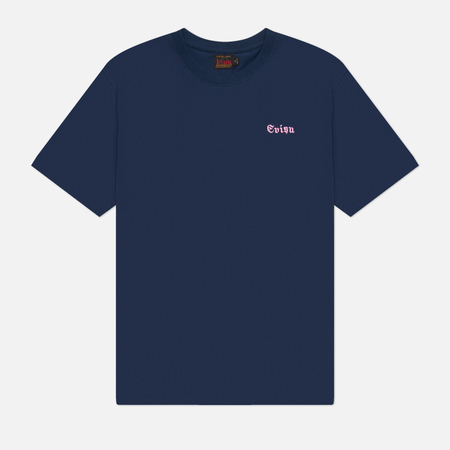 Женская футболка Evisu Heritage Theme Daicock Printed, цвет синий, размер M