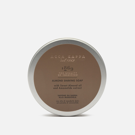 Мыло для бритья Acca Kappa 1869 Almond Shaving Soap, цвет серебряный
