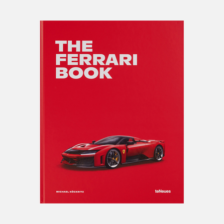 Книга teNeues The Ferrari Book, цвет красный