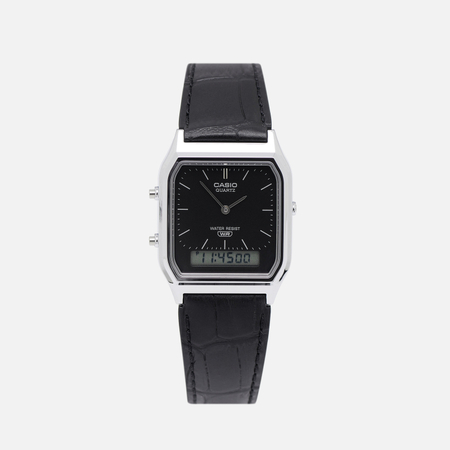 Наручные часы CASIO Vintage AQ-230EL-1A, цвет чёрный