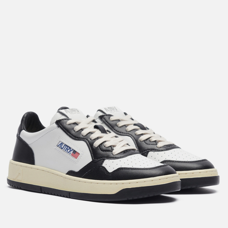 Мужские кроссовки Autry Medalist Low Leather, цвет чёрный, размер 43 EU