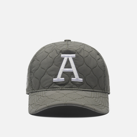 Кепка Alpha Industries x New Era Quilted 940, цвет оливковый