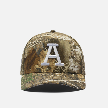 Кепка Alpha Industries x New Era 940 Collegiate A, цвет оливковый