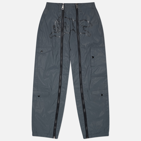 Мужские брюки Alpha Industries x ICECREAM Flight Nylon Relaxed Fit, цвет чёрный, размер S
