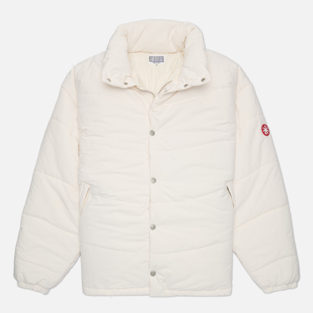Мужской пуховик CAV EMPT Wave Stitch Puffer, цвет белый, размер XL