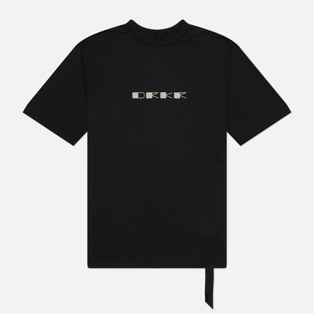 Мужская футболка Rick Owens DRKSHDW Tower Brad DRKR Print, цвет чёрный, размер L