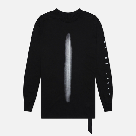 Мужской лонгслив Rick Owens DRKSHDW Tower Level Flash Print, цвет чёрный, размер XL