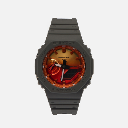 Наручные часы CASIO G-SHOCK GA-2100FL-8A, цвет чёрный