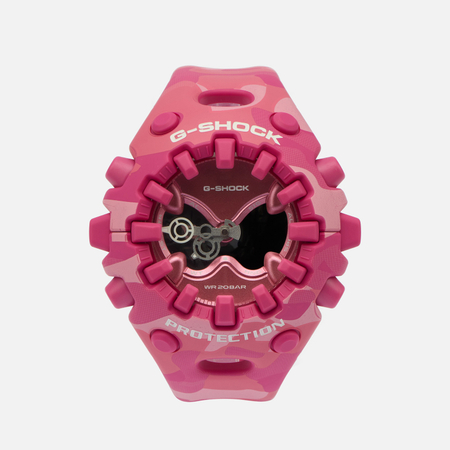 Наручные часы CASIO G-SHOCK GA-V01CMG-4A, цвет розовый