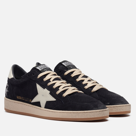 Мужские кроссовки Golden Goose Ball Star Leather Star, цвет синий, размер 46 EU