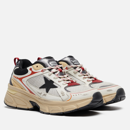 Мужские кроссовки Golden Goose Lightstar TPU Star, цвет белый, размер 42 EU