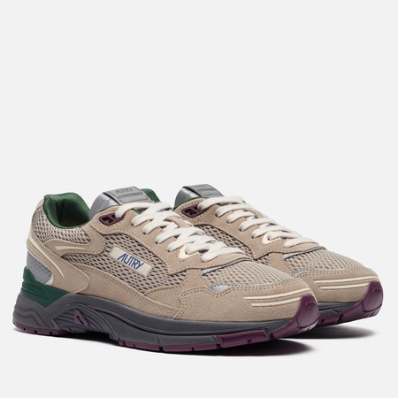 Мужские кроссовки Autry Hyperway Low, цвет коричневый, размер 46 EU