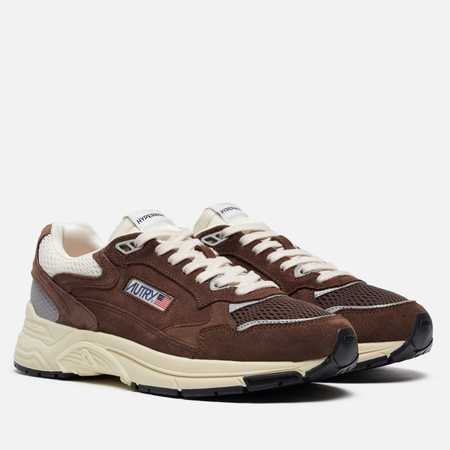 Мужские кроссовки Autry Hyperway Low, цвет коричневый, размер 46 EU