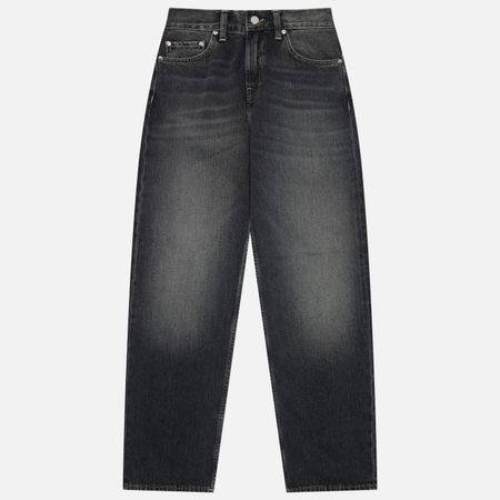 Женские джинсы Edwin W Janis Pembroke Black Denim 13.56 Oz, цвет чёрный, размер 26/30