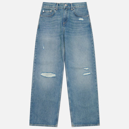 Женские джинсы Edwin W Lexie Arctic Blue Denim 14.6 Oz, цвет голубой, размер 27/30