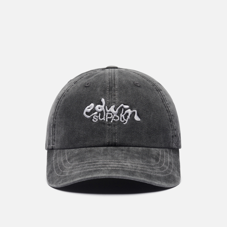 Кепка Edwin Soft Washed 6 Panel, цвет чёрный