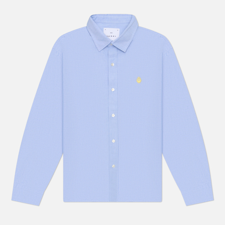 Мужская рубашка Edwin Big Oxford, цвет голубой, размер S