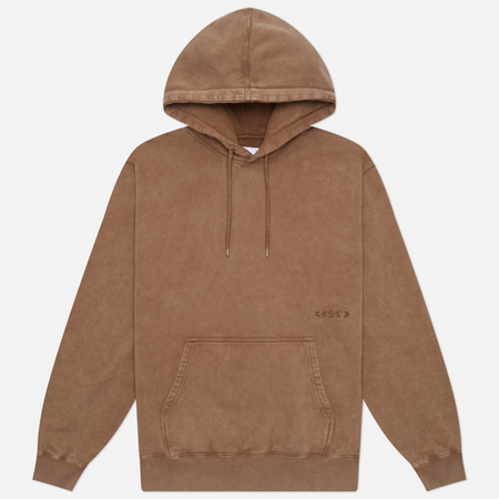 Мужская толстовка Edwin Axiom Hoodie, цвет коричневый, размер M