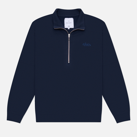 Мужская толстовка Edwin Koji Half Zip, цвет синий, размер S