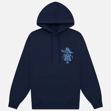 Мужская толстовка Edwin Ekoda Bath House Hoodie, цвет синий, размер M