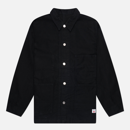Мужская рубашка Edwin Coverall, цвет чёрный, размер M
