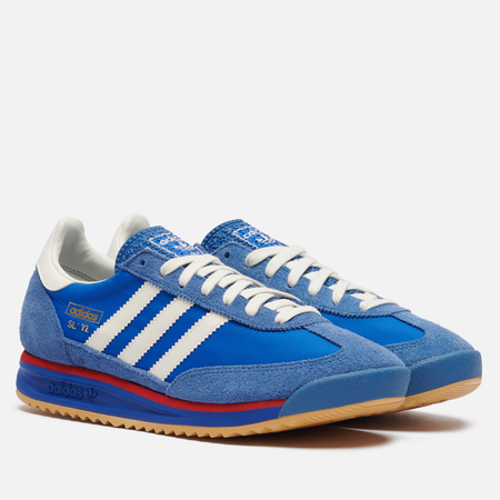 Кроссовки adidas Originals SL 72 RS, цвет синий, размер 39.5 EU