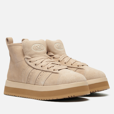 Женские кроссовки adidas Originals Campus 00s Winter Mid, цвет бежевый, размер 40 EU