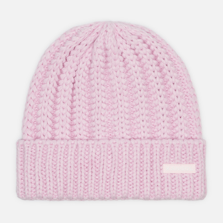 Шапка Kangol Label Chunky, цвет розовый