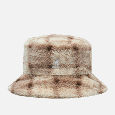 Панама Kangol Faux Fur, цвет бежевый, размер S