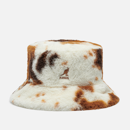 Панама Kangol Faux Fur, цвет коричневый, размер S