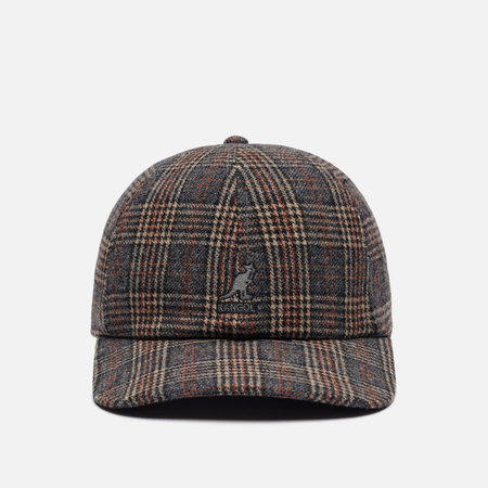 Кепка Kangol Plaid Earflaps Baseball, цвет серый