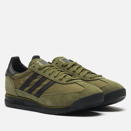 Кроссовки adidas Originals SL 72 RS, цвет оливковый, размер 37.5 EU
