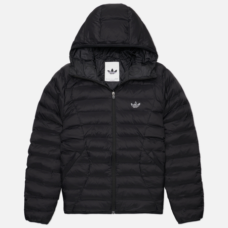 Мужской пуховик adidas Originals Teamgeist, цвет чёрный, размер XL
