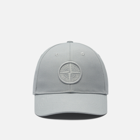 Кепка Stone Island Compass Embroidery Cotton Reps, цвет серый