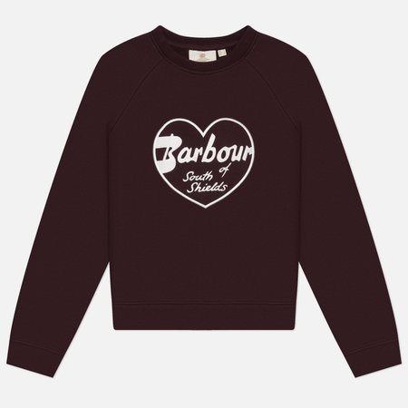 Женская толстовка Barbour Ambleside Graphic, цвет бордовый, размер M