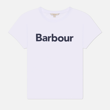 Женская футболка Barbour Hartland, цвет белый, размер S